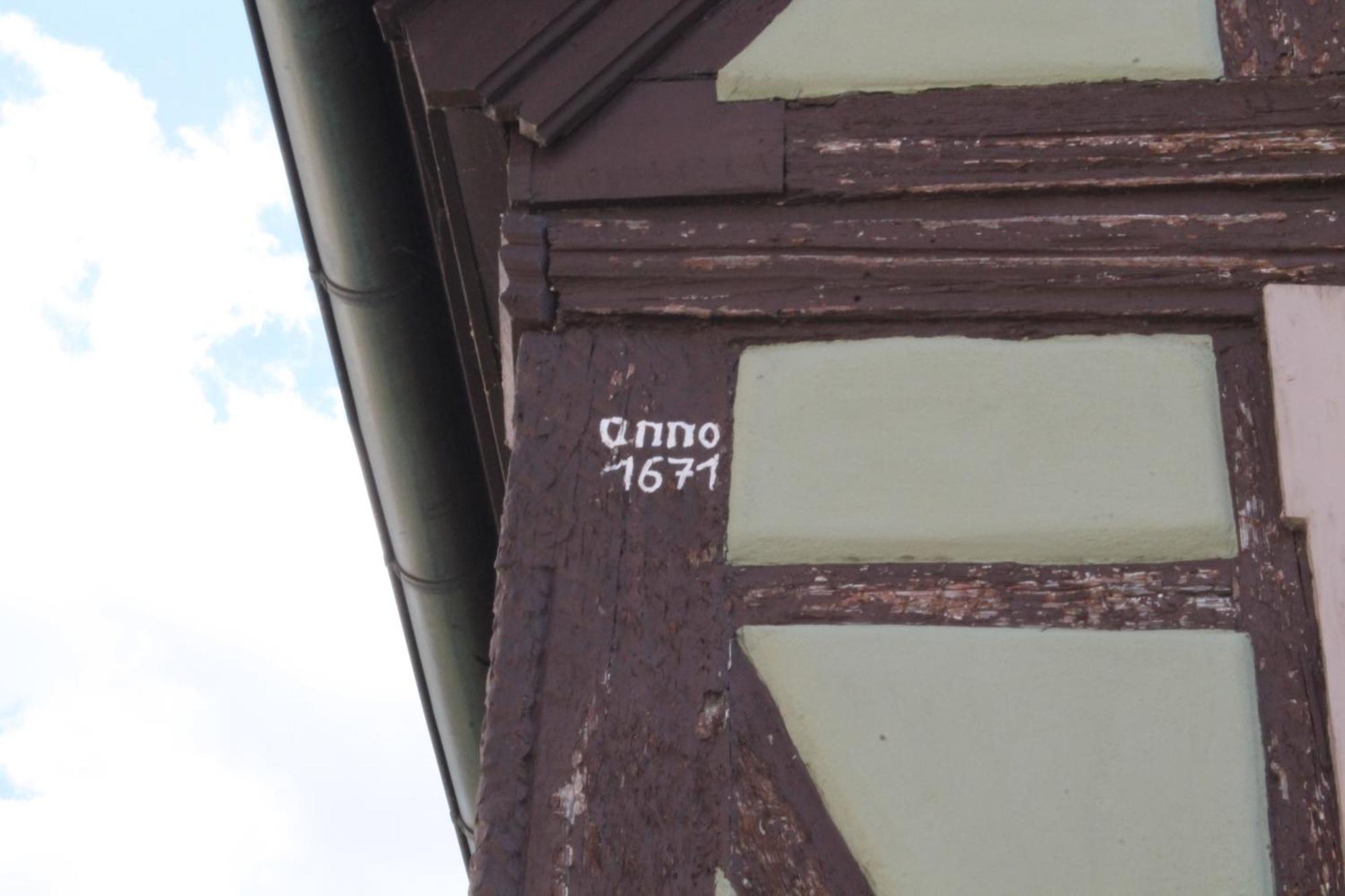 Metzgerei Und Pension Wolz Langenburg Buitenkant foto