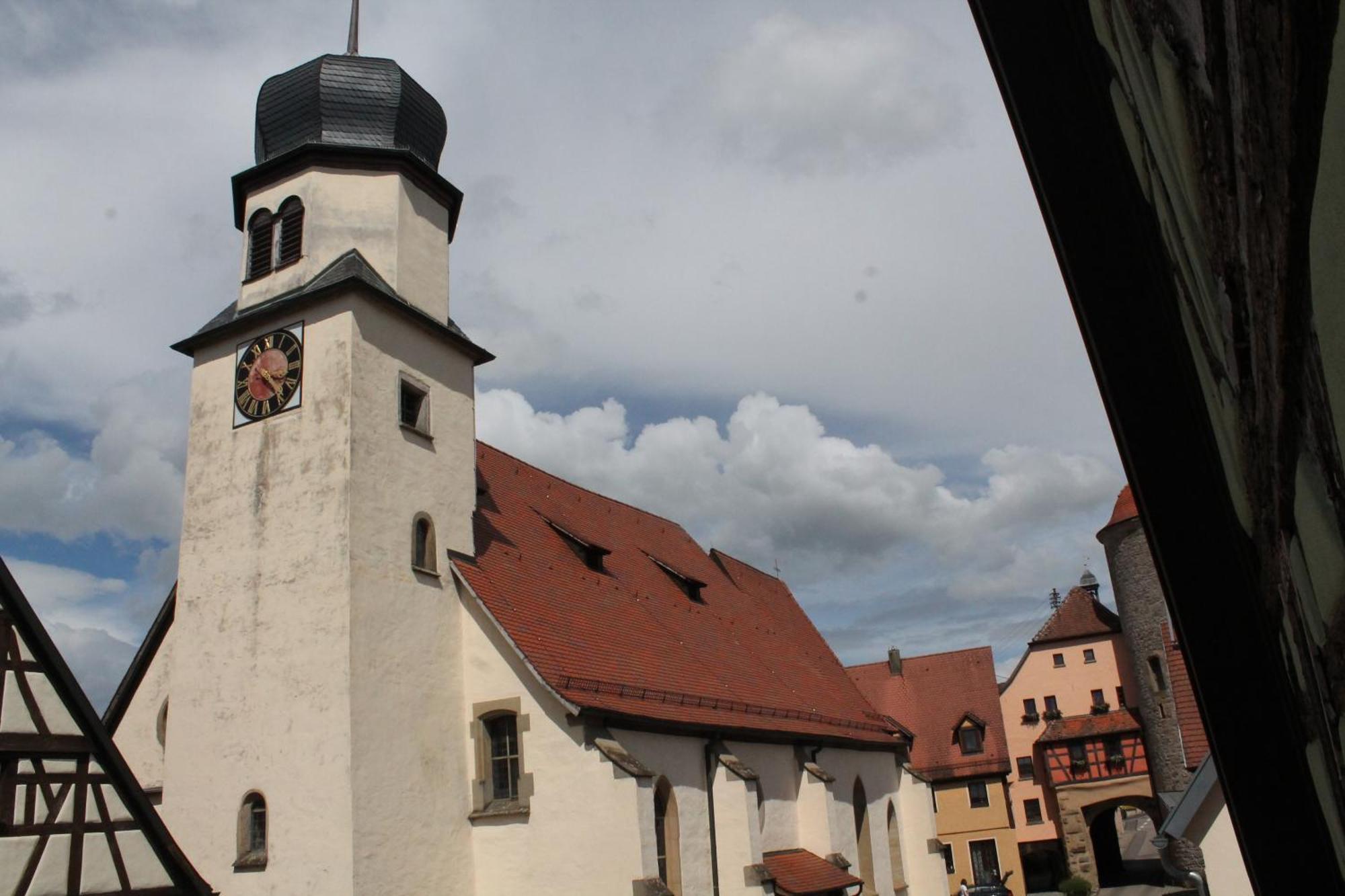 Metzgerei Und Pension Wolz Langenburg Buitenkant foto