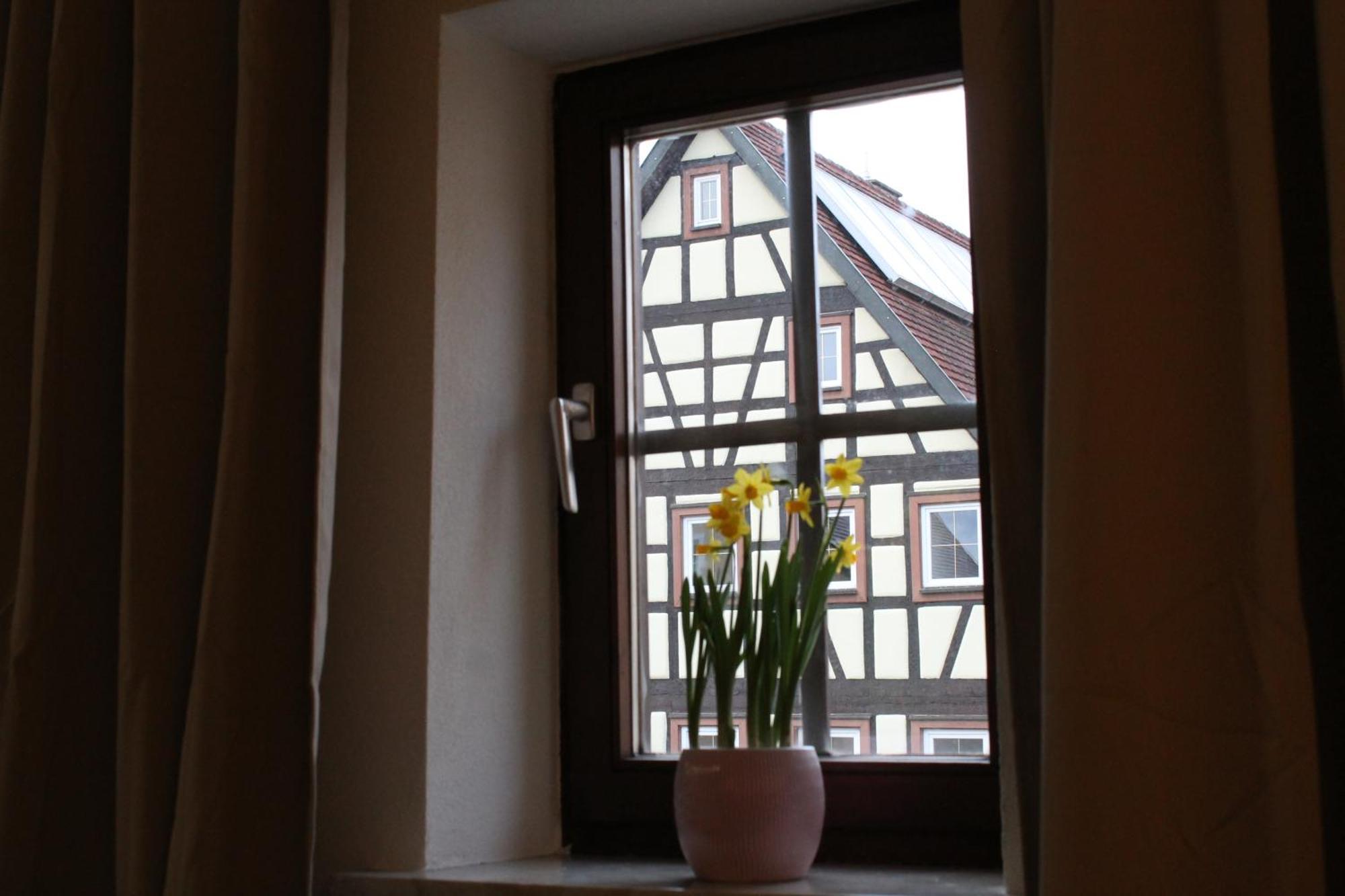 Metzgerei Und Pension Wolz Langenburg Buitenkant foto